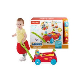 Fisher Price Vozík s kostkami CFM97 Fisher Price Vozík s kostkami CFM97