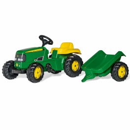 ROLLY TOYS 012190 Šlapací traktor s vlekem rollyKid JOHN DEERE