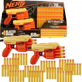 NERF ALPHA STRIKE FANG QS 4 dvoupack+68 šipek