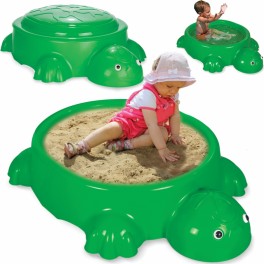 Pískoviště-bazének želva s krytem WOOPIE